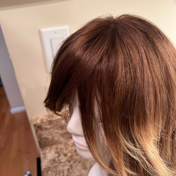 NYC Shuly Wig -pre-cut, color 16/10 OMBRÉ Real hair $1750 Candy style - Picture 4 of 15